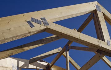 Over End roof trusses for new builds and additions